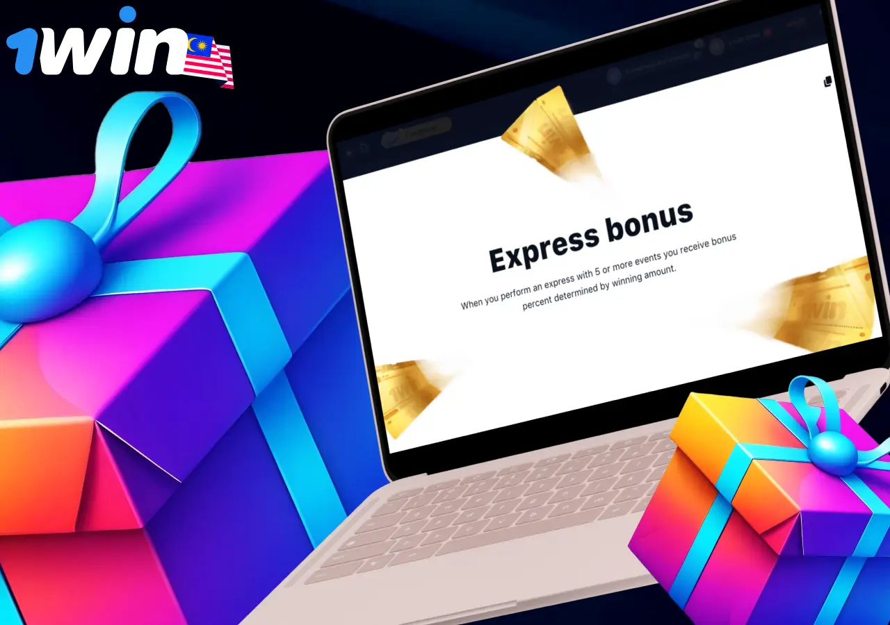 Description of the bonus program for express bets with an increase in winnings when adding several events