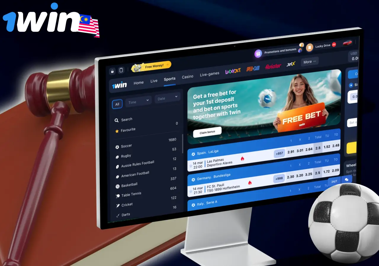 Information on the legality of online betting on cybersports in Malaysia and the use of offshore platforms