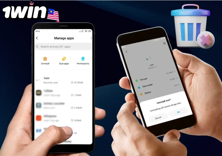 The Process of Uninstalling 1Win App from Your Device