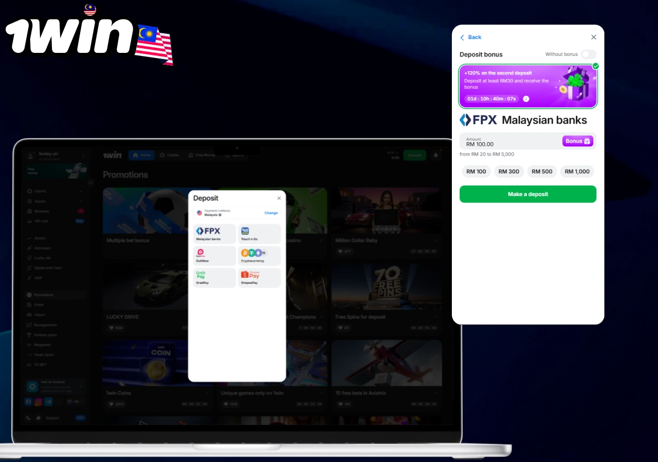 Deposit to 1win Aviator via major bank cards, secure payment gateway ensures reliable transactions online