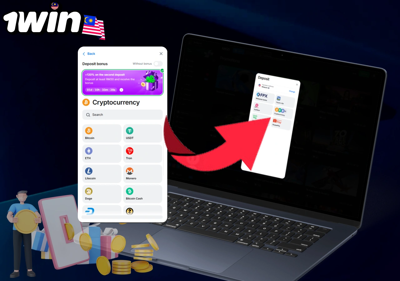 1win Aviator supports deposits with cryptocurrency like Bitcoin and Ethereum for safe and instant payments